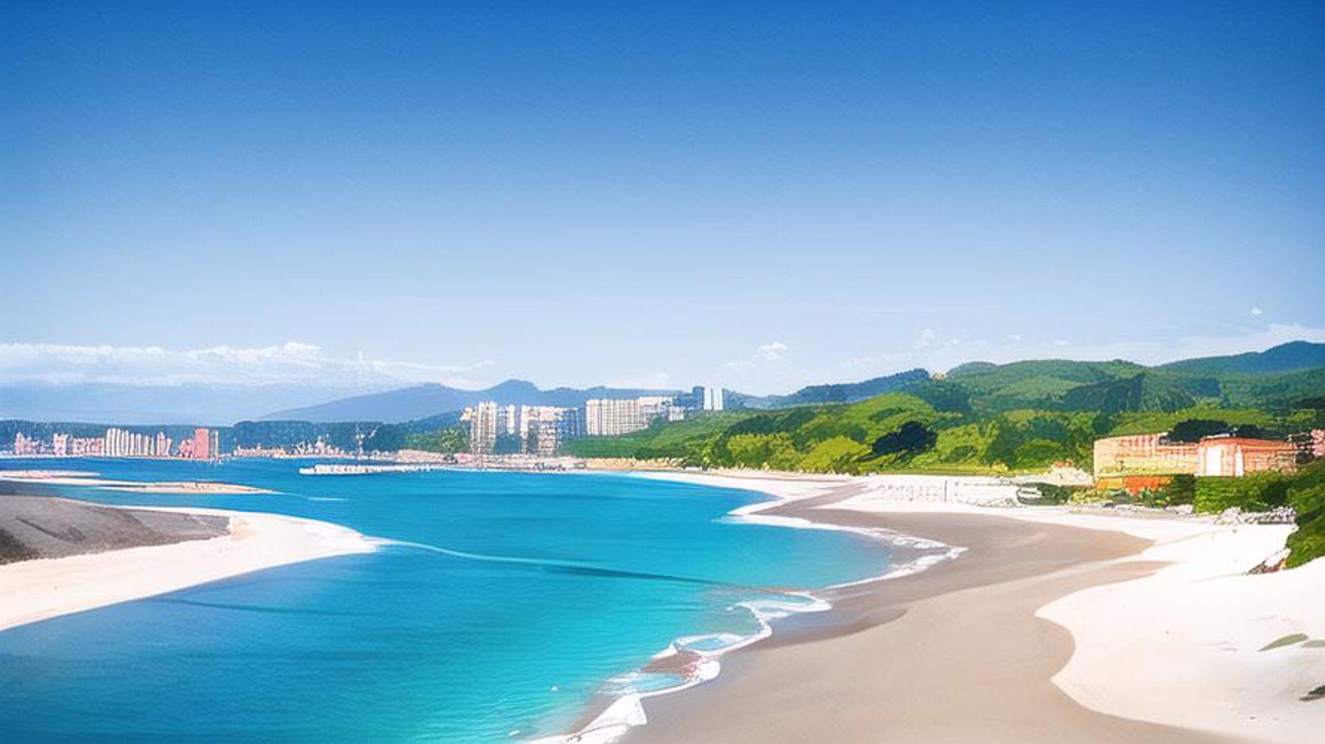 靠湾文教建设